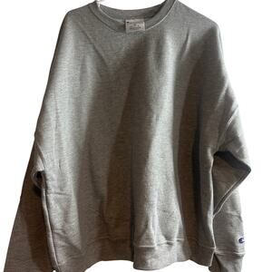 Champion Powerblend® Classic Crewneck Sweatshirt - NWOT - Gray - Women’s 2XL